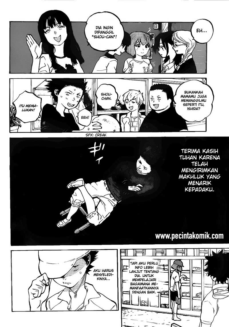 Koe no Katachi Chapter 2 Gambar 10