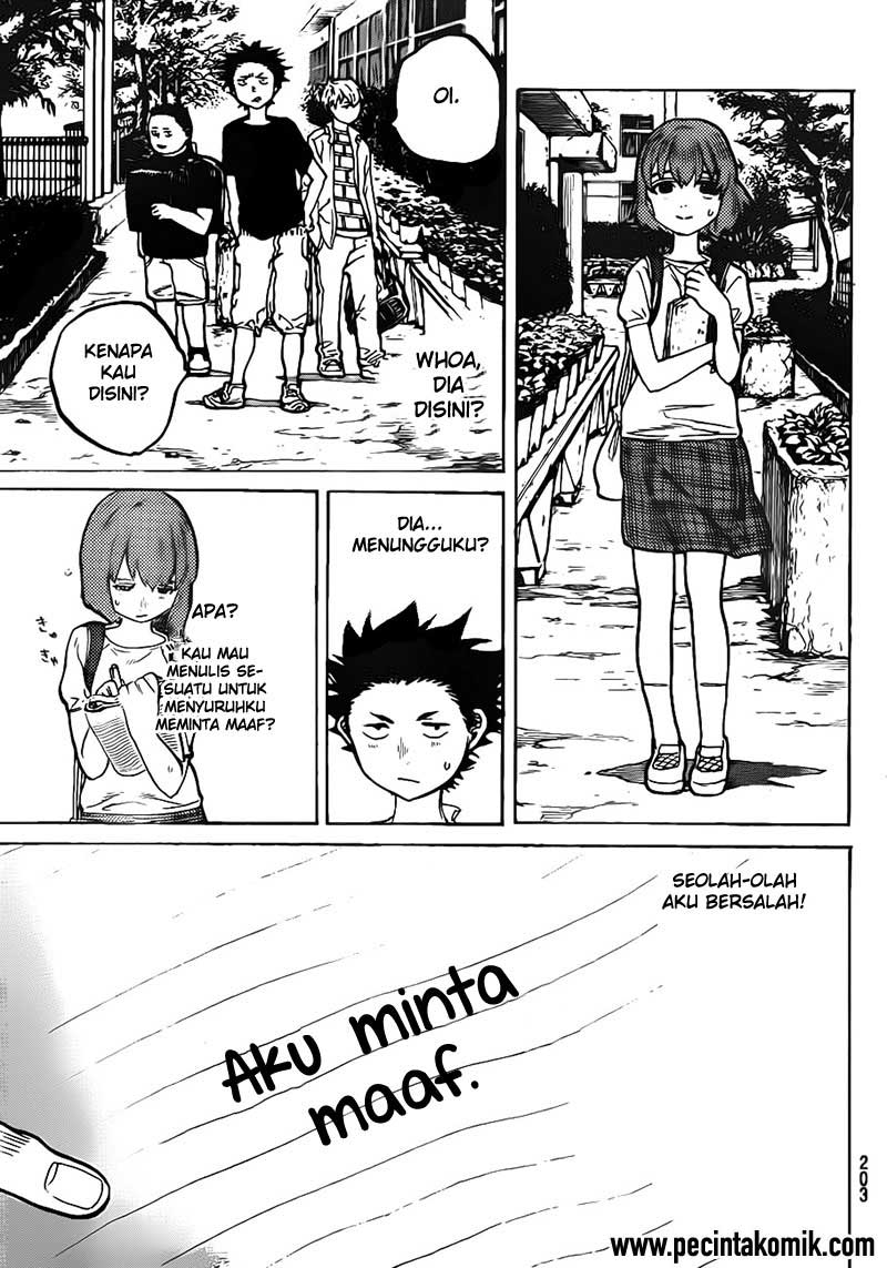 Koe no Katachi Chapter 2 Gambar 45