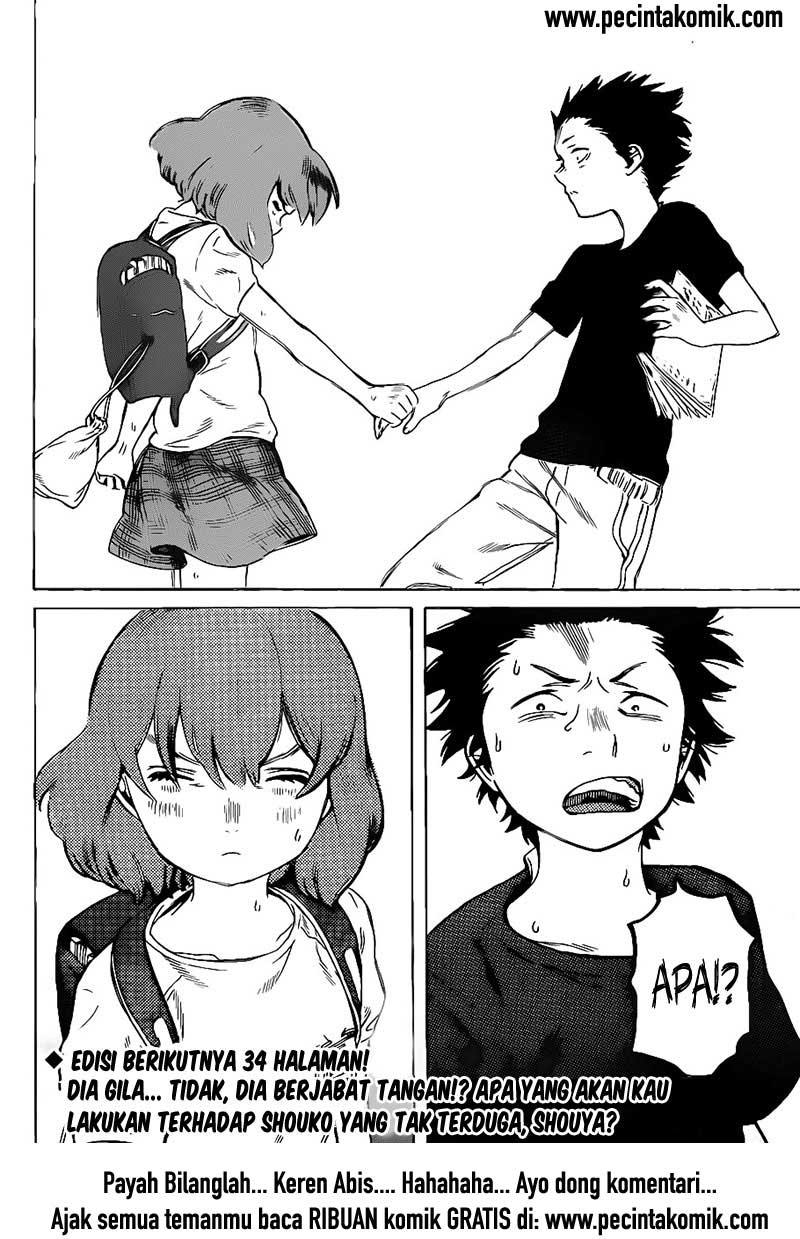 Koe no Katachi Chapter 2 Gambar 48