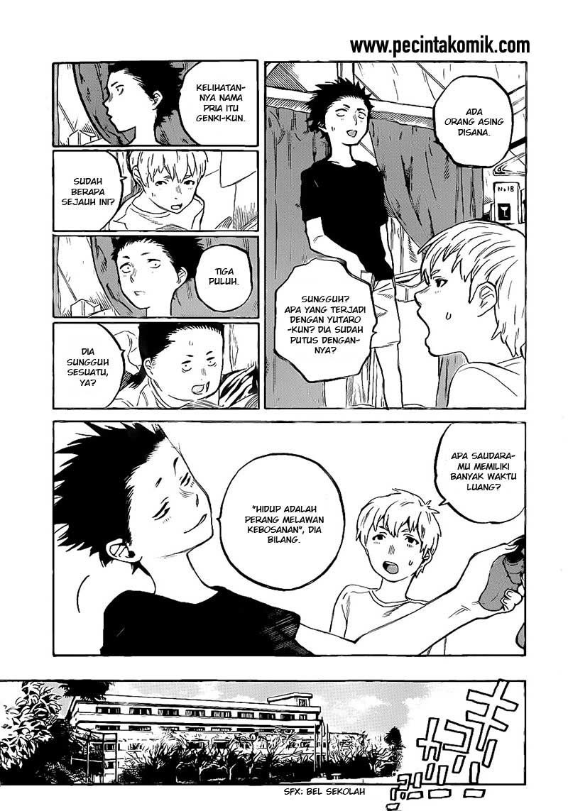 Koe no Katachi Chapter 1 Gambar 18