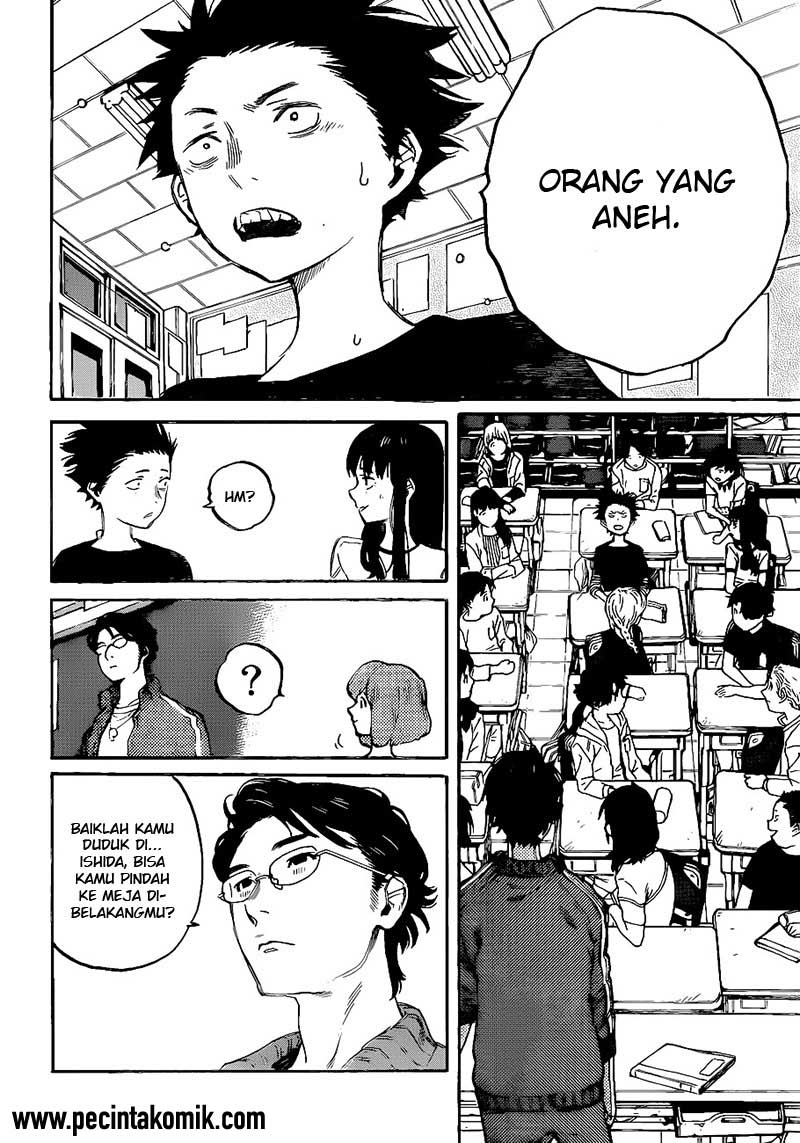 Koe no Katachi Chapter 1 Gambar 54