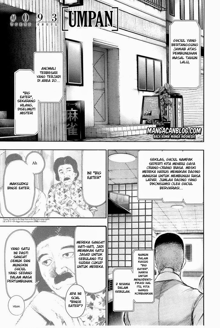Baca Komik Tokyo Ghoul Chapter 93 Gambar 1