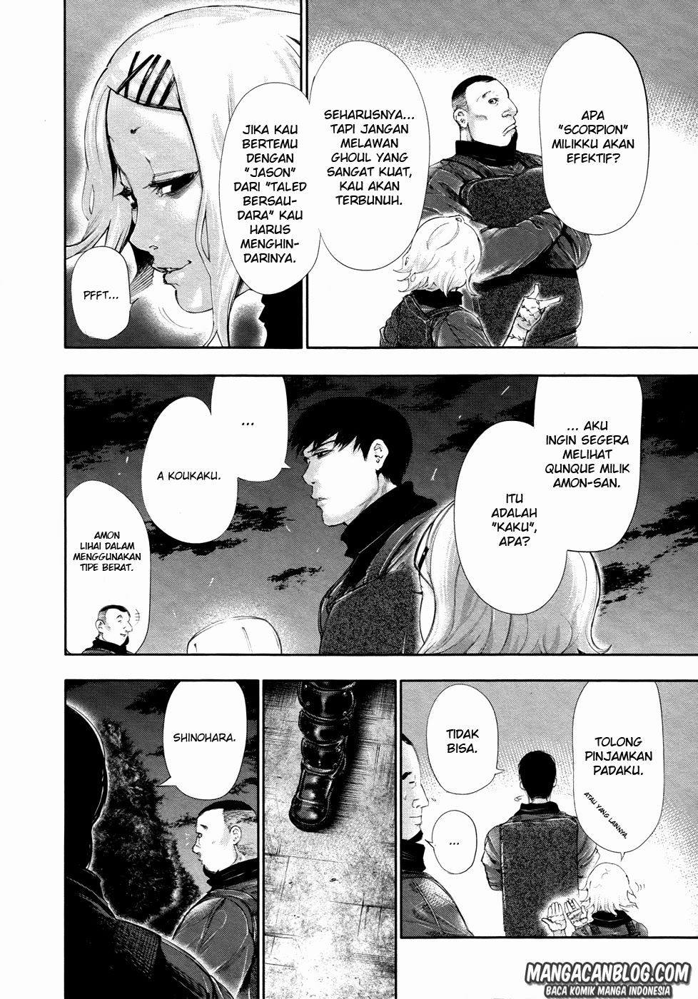 Tokyo Ghoul Chapter 60 Gambar 8