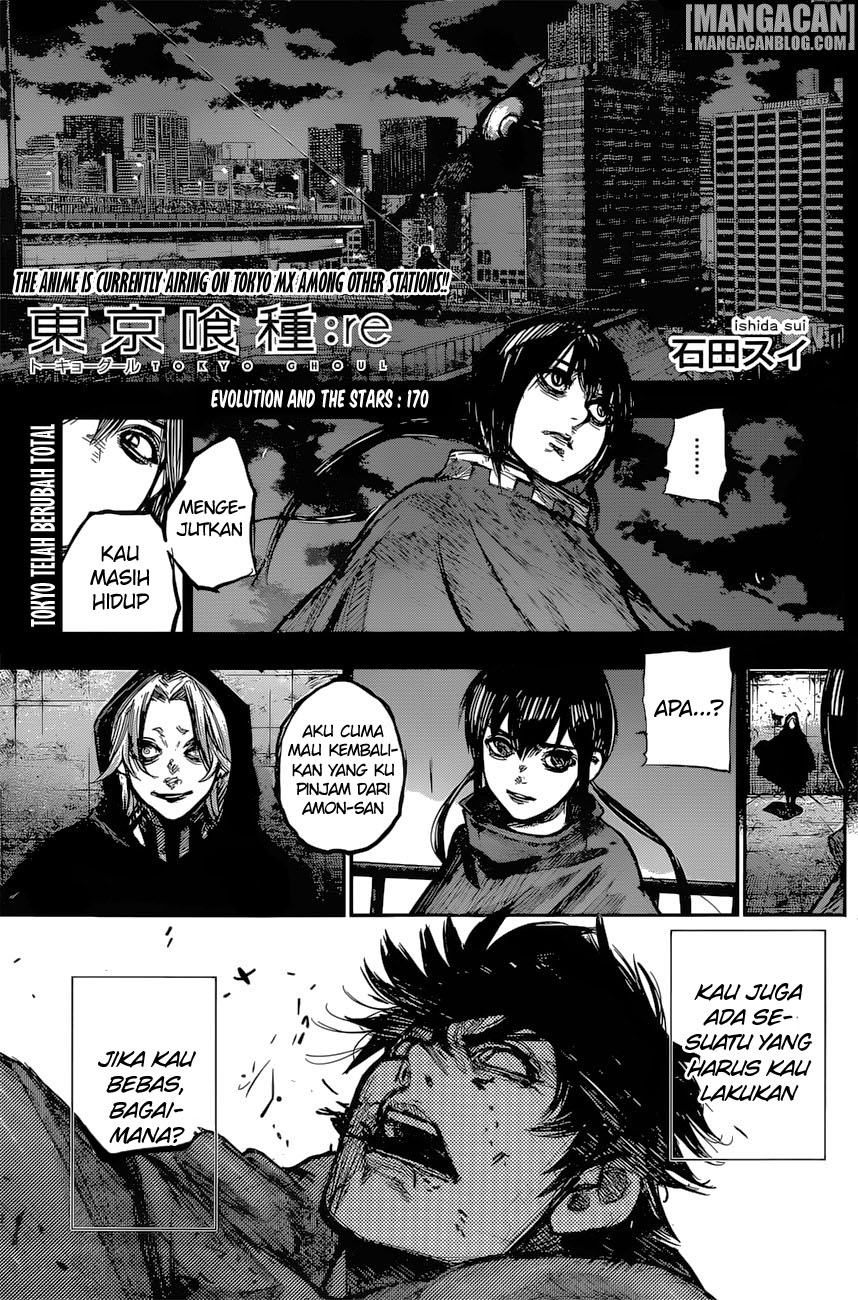 Baca Komik Tokyo Ghoul:re Chapter 170 Gambar 1