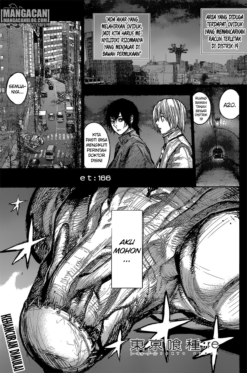 Baca Komik Tokyo Ghoul:re Chapter 166 Gambar 1