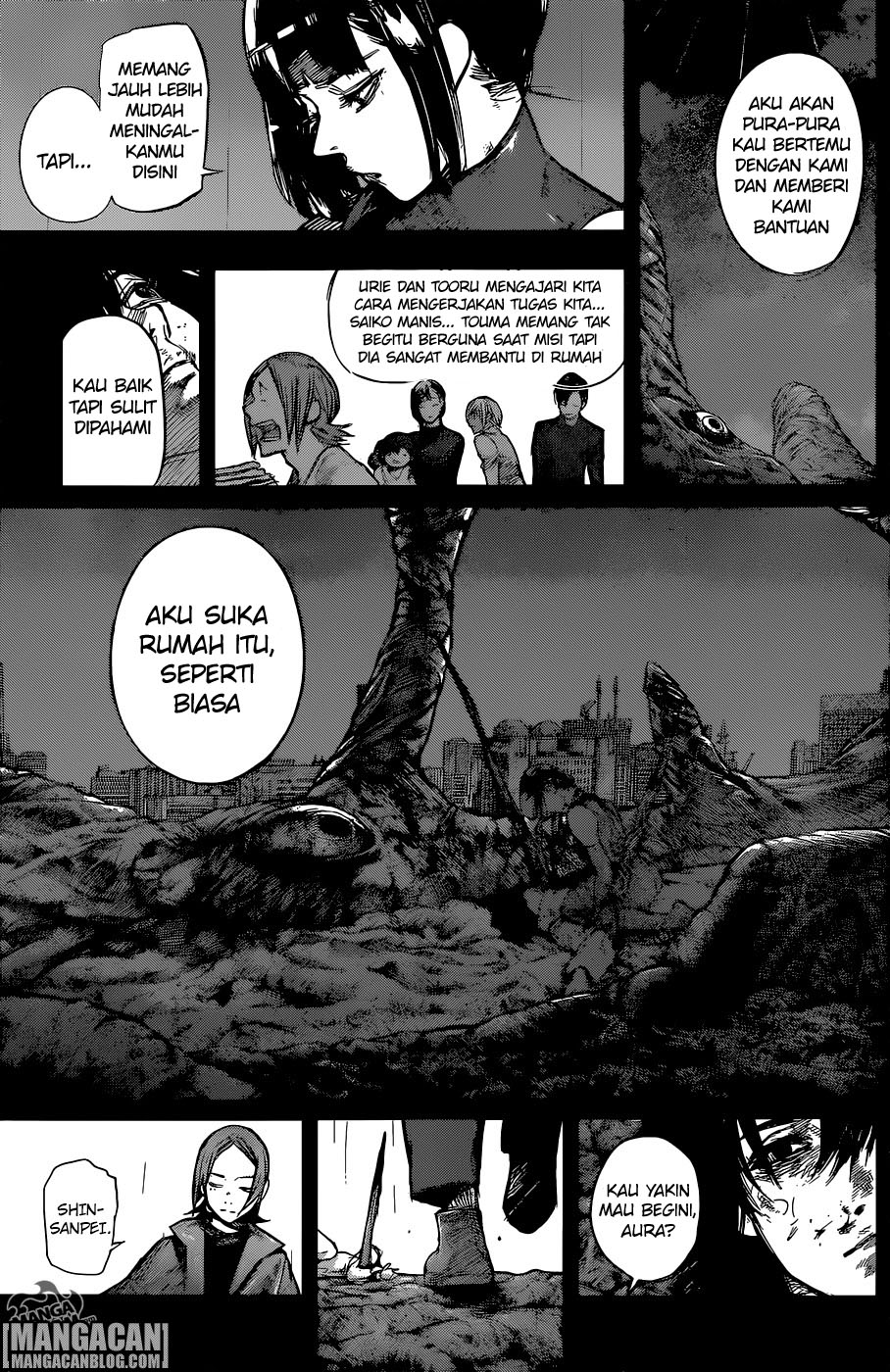 Tokyo Ghoul:re Chapter 155 Gambar 12