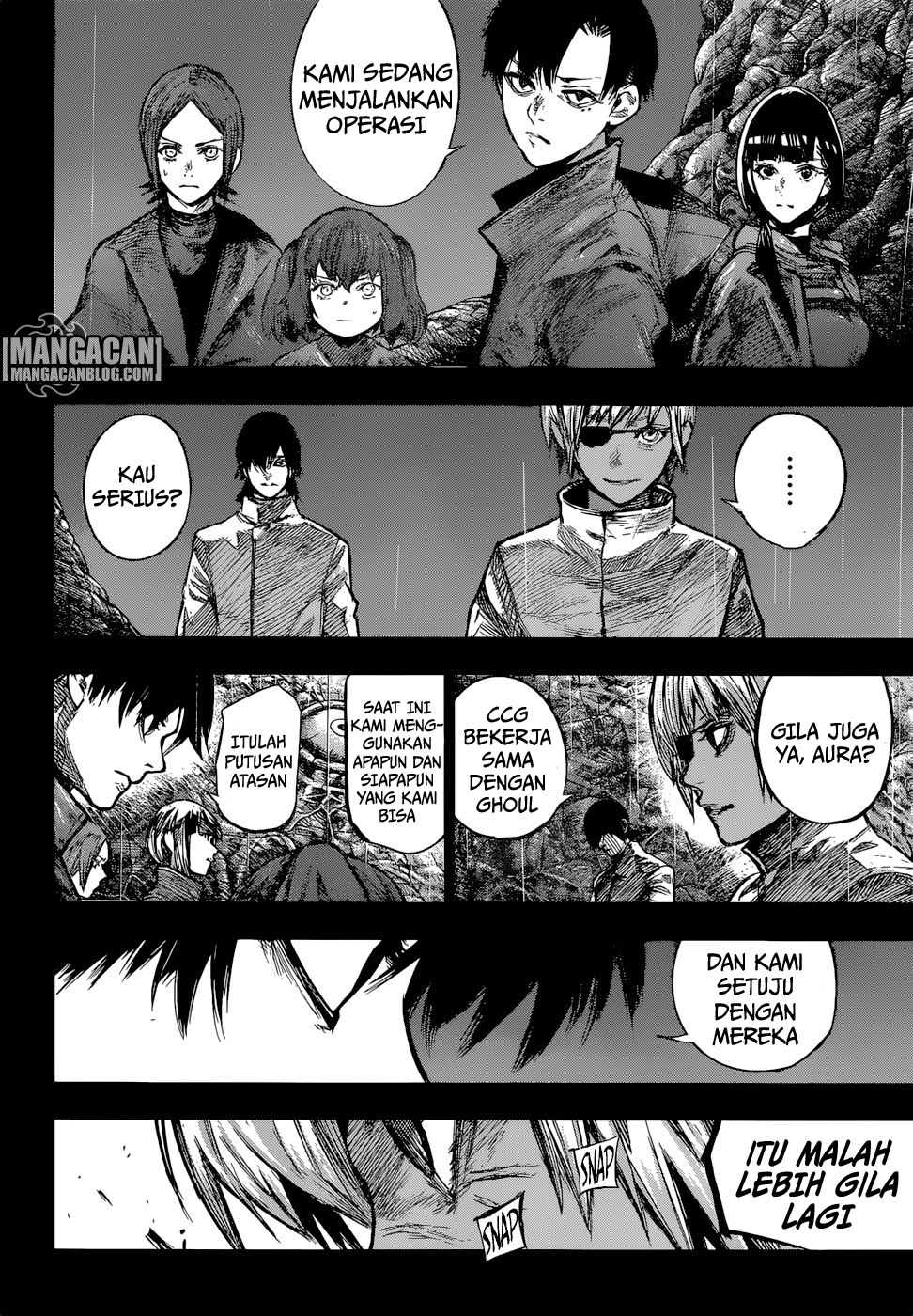 Tokyo Ghoul:re Chapter 154 Gambar 3