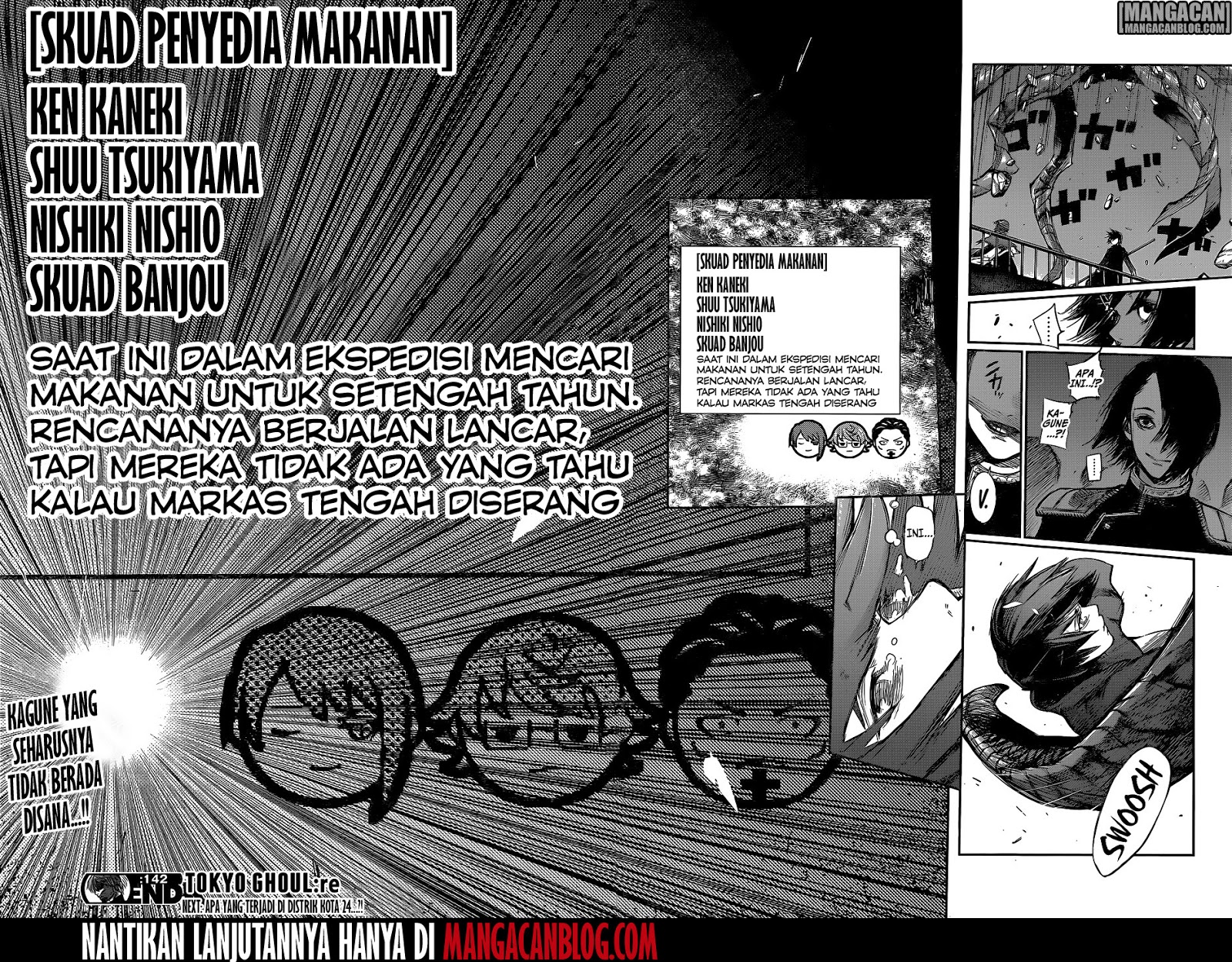 Tokyo Ghoul:re Chapter 142 Gambar 18