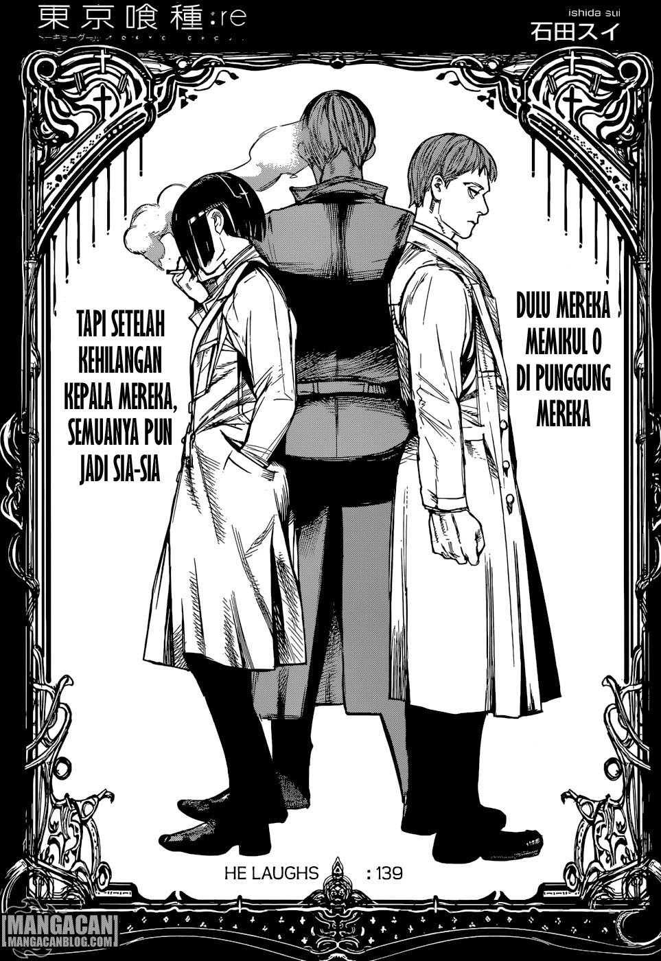 Baca Komik Tokyo Ghoul:re Chapter 139 Gambar 1