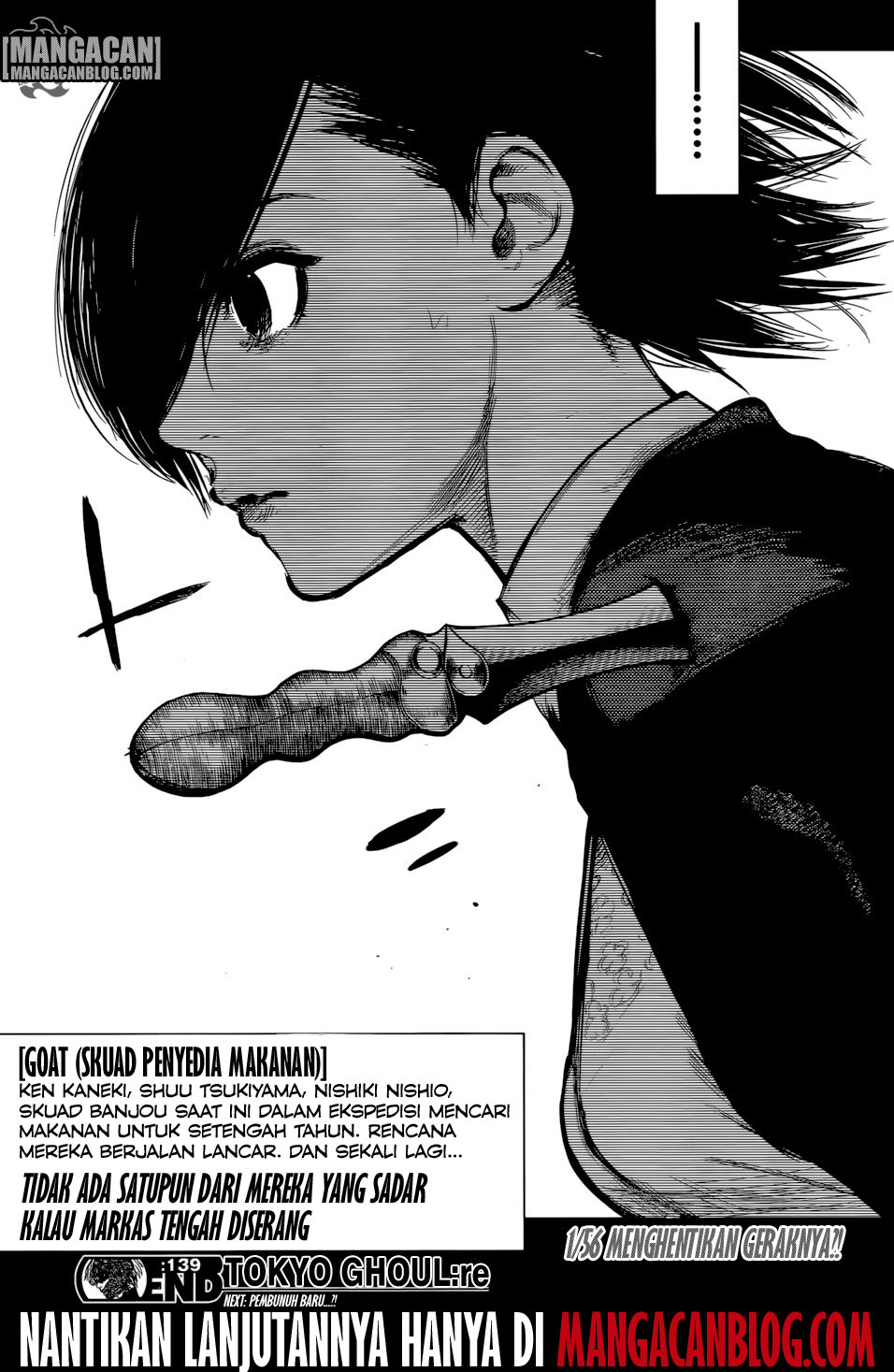 Tokyo Ghoul:re Chapter 139 Gambar 18