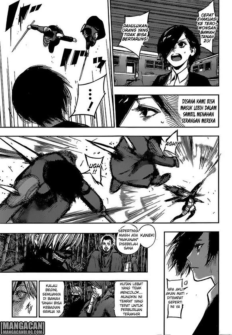 Tokyo Ghoul:re Chapter 134 Gambar 16