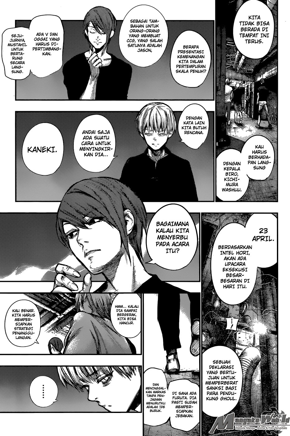 Tokyo Ghoul:re Chapter 132 Gambar 4