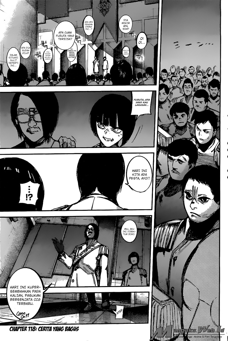 Tokyo Ghoul:re Chapter 118 Gambar 3