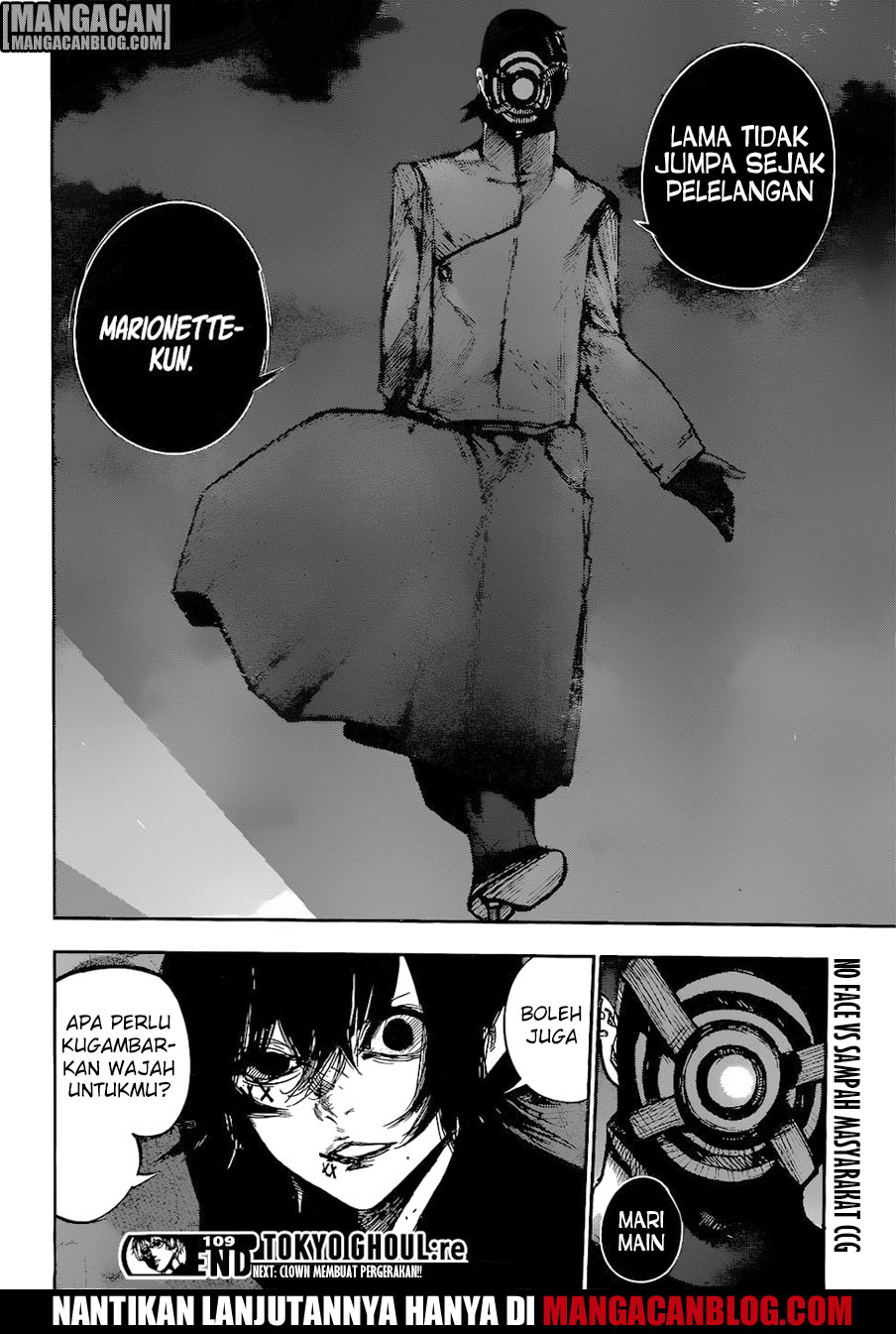 Tokyo Ghoul:re Chapter 109 Gambar 19