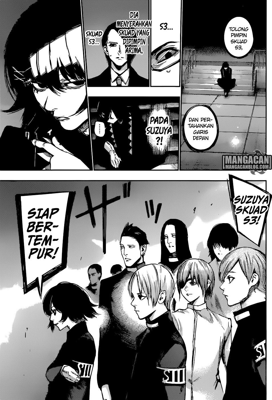 Tokyo Ghoul:re Chapter 105 Gambar 16