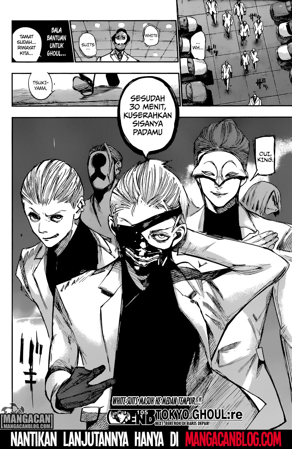 Tokyo Ghoul:re Chapter 105 Gambar 19