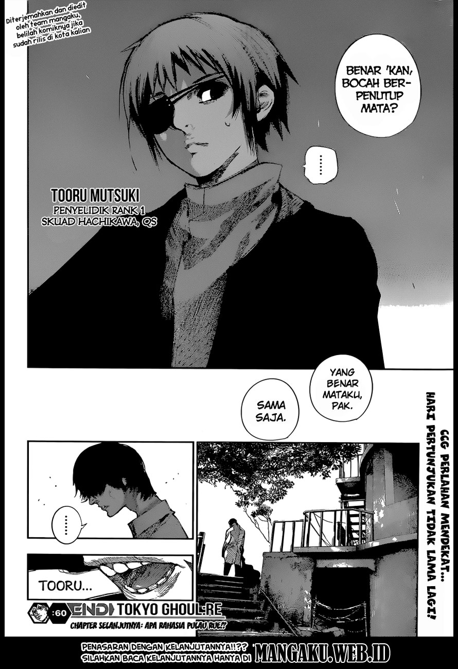 Tokyo Ghoul:re Chapter 60 Gambar 17