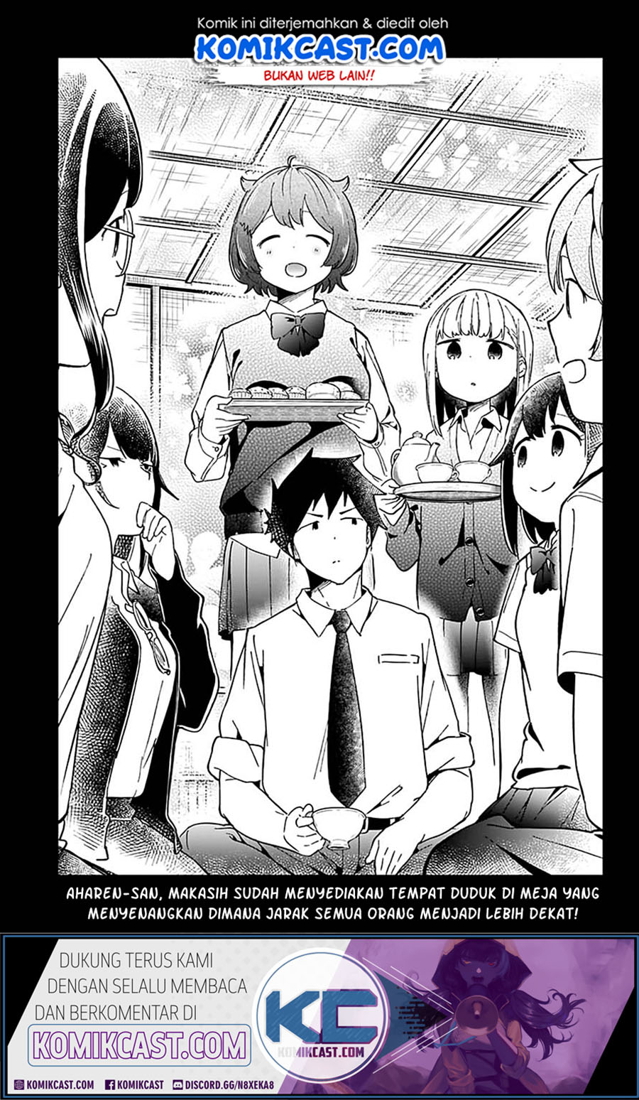 Aharen-san wa Hakarenai Chapter 50 Gambar 19