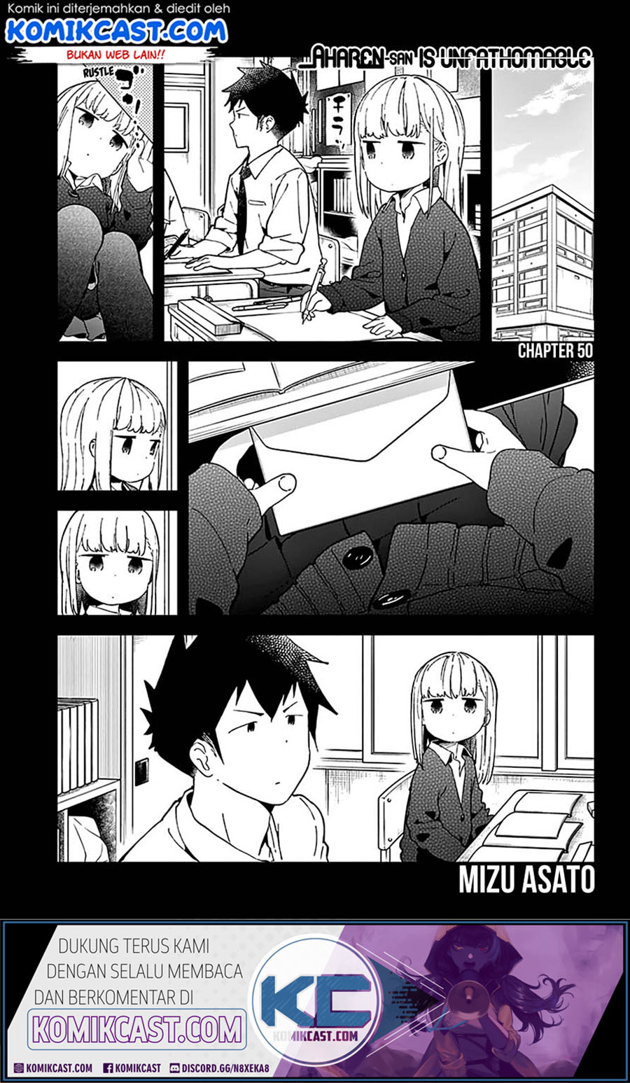 Aharen-san wa Hakarenai Chapter 50 Gambar 3