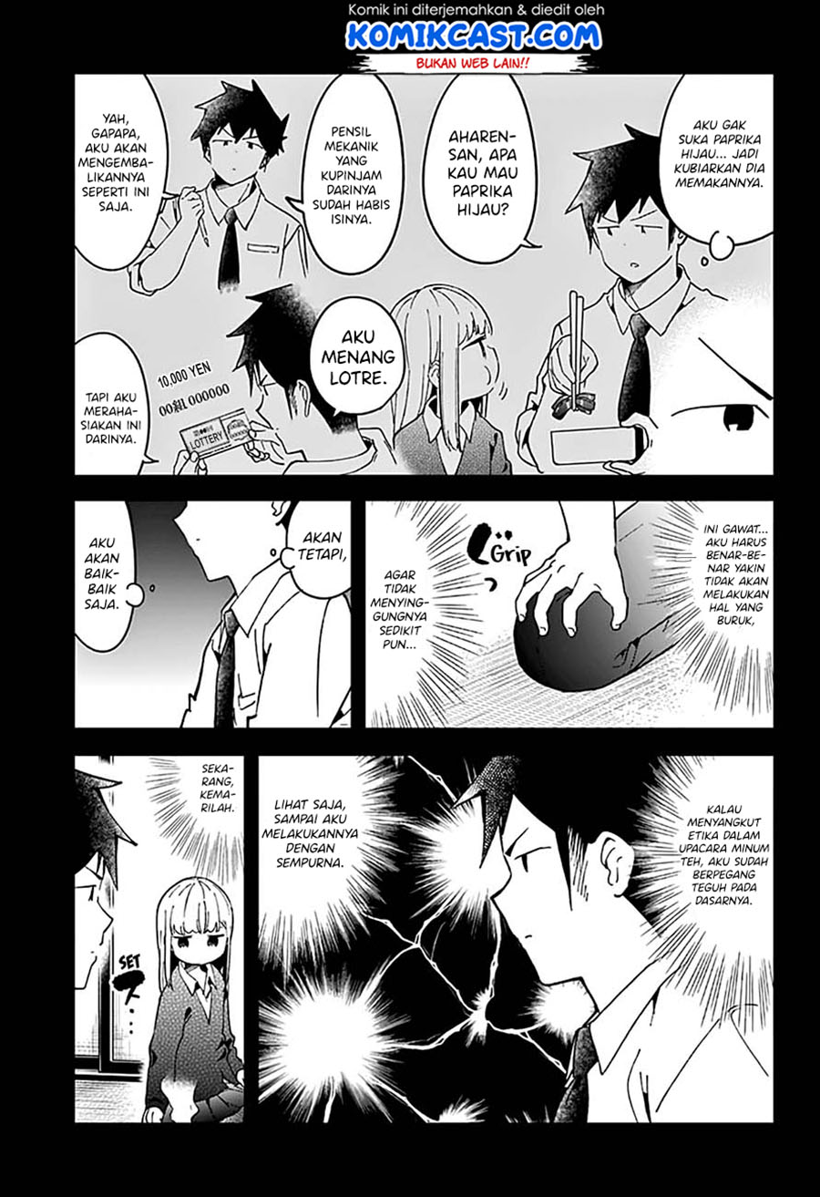 Aharen-san wa Hakarenai Chapter 50 Gambar 9