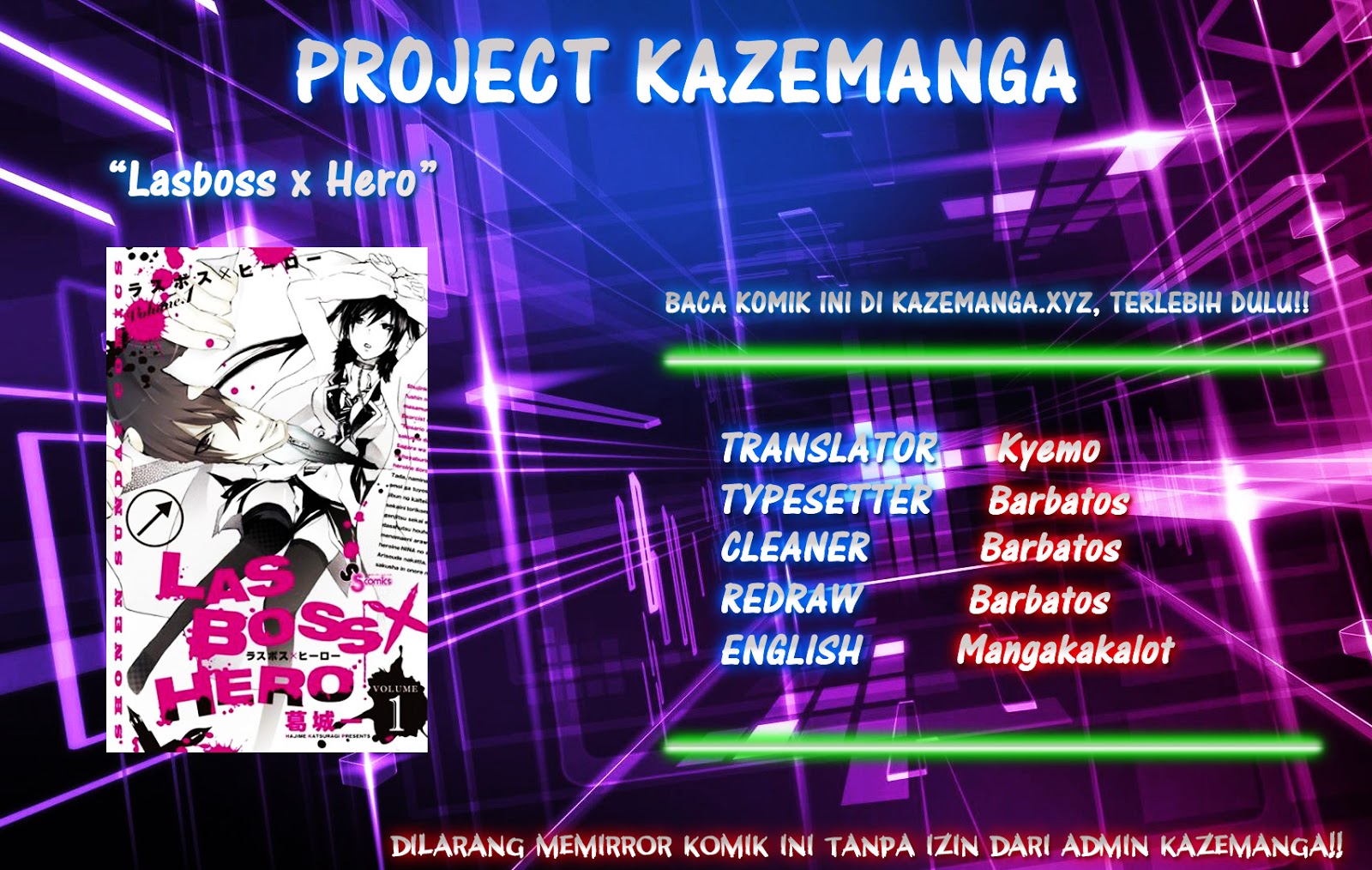 Baca Komik Lasboss x Hero Chapter 11 Gambar 1