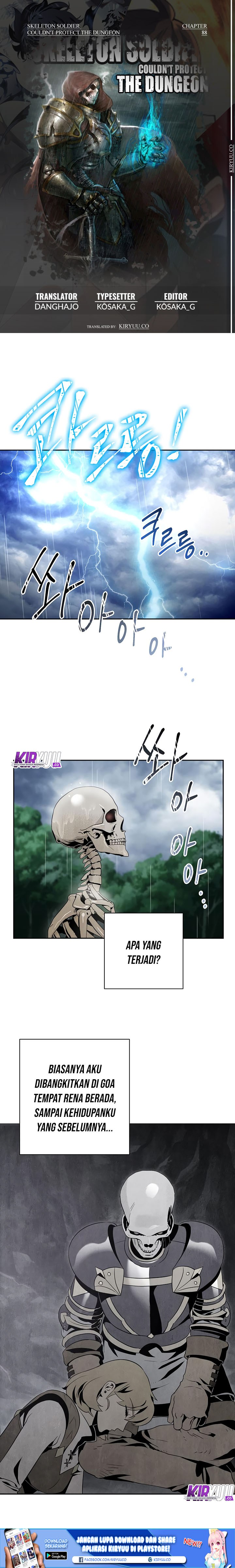 Baca Komik Skeleton Soldier Couldn’t Protect the Dungeon Chapter 88 Gambar 1