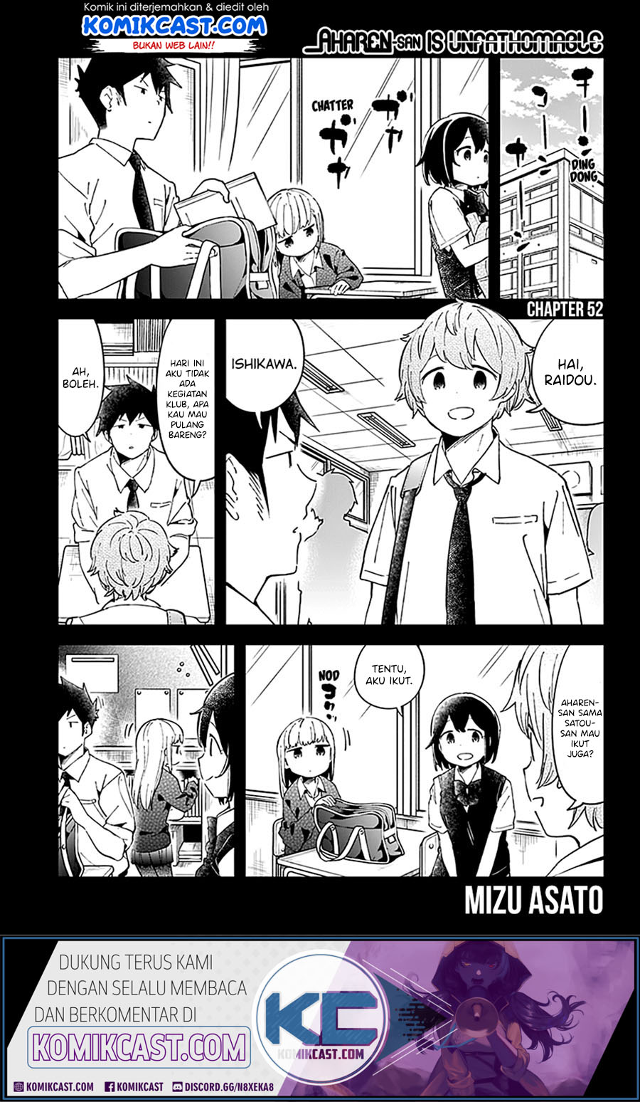 Aharen-san wa Hakarenai Chapter 52 Gambar 3