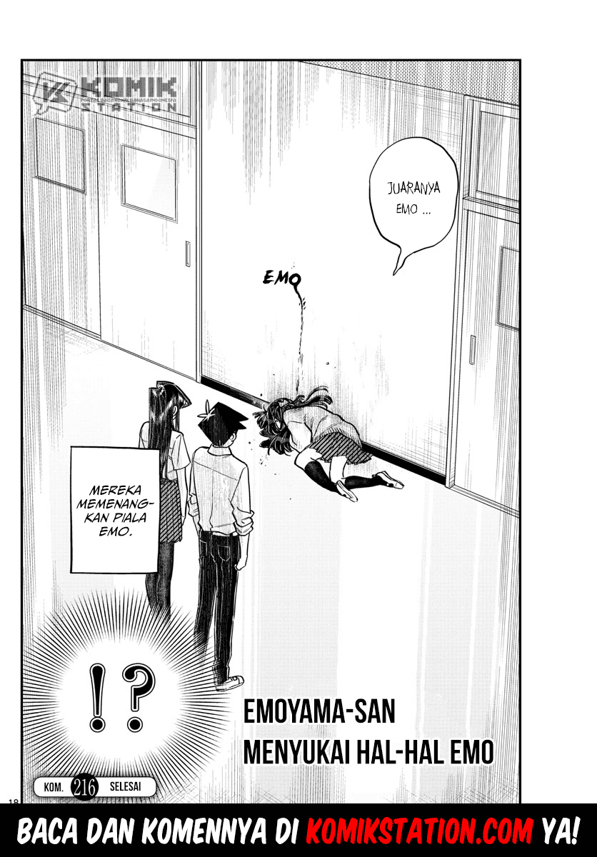 Komi-san wa Komyushou Desu Chapter 216 Gambar 20