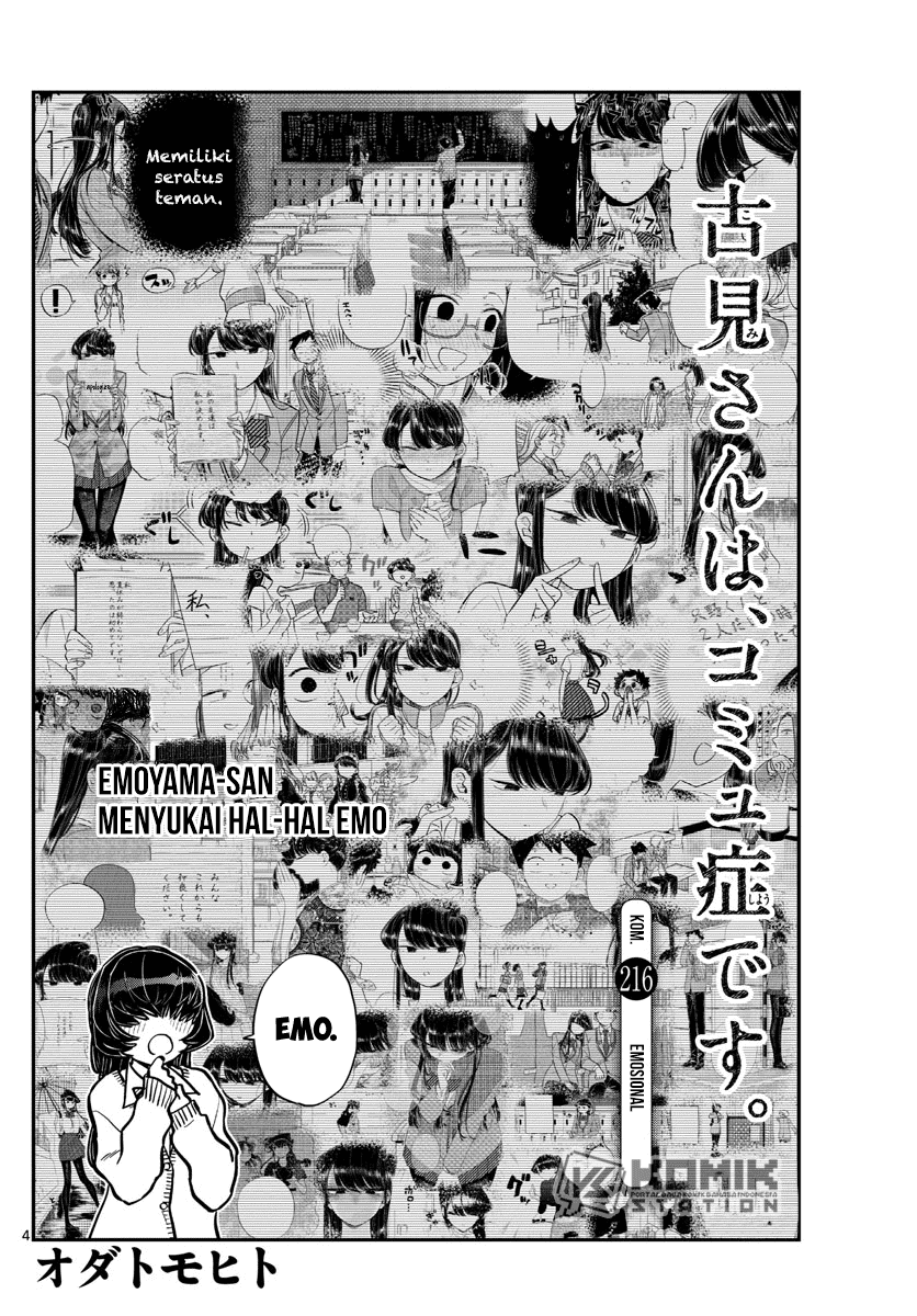 Komi-san wa Komyushou Desu Chapter 216 Gambar 5