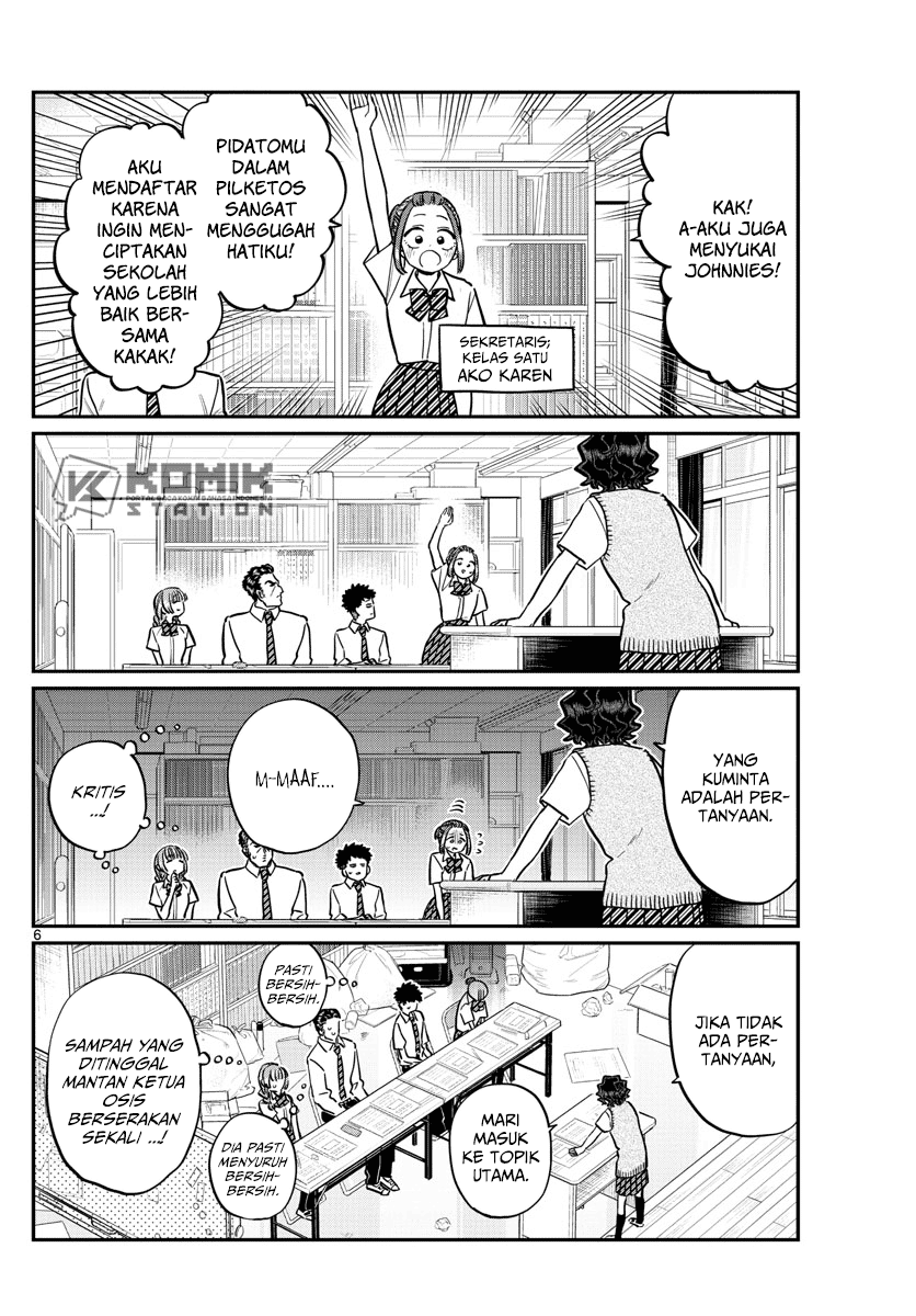 Komi-san wa Komyushou Desu Chapter 216 Gambar 7