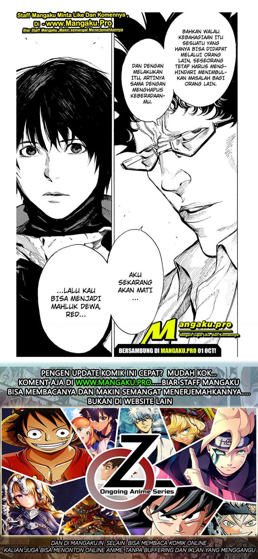 Platinum End Chapter 54.2 Gambar 24