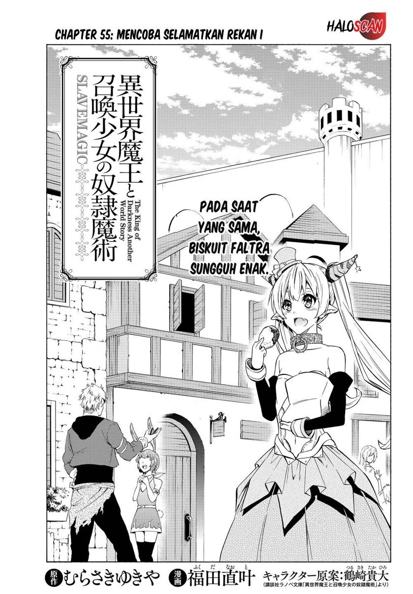 Baca Manga Isekai Maou to Shoukan Shoujo no Dorei Majutsu Chapter 55.1 Gambar 2