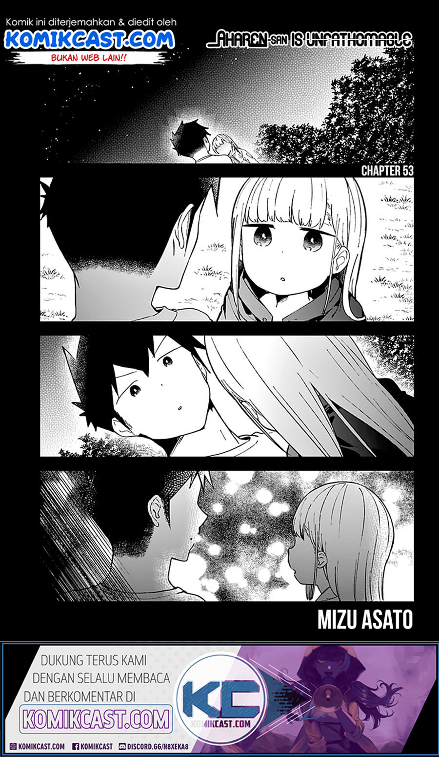 Aharen-san wa Hakarenai Chapter 53 Gambar 3