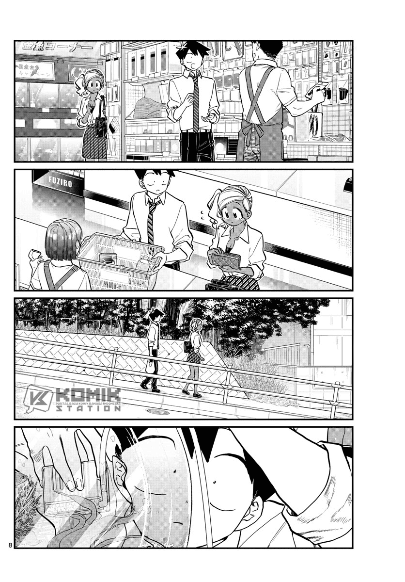 Komi-san wa Komyushou Desu Chapter 217 Gambar 9