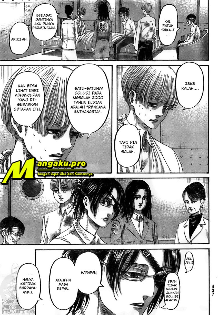 Shingeki no Kyojin Chapter 132.1 Gambar 14