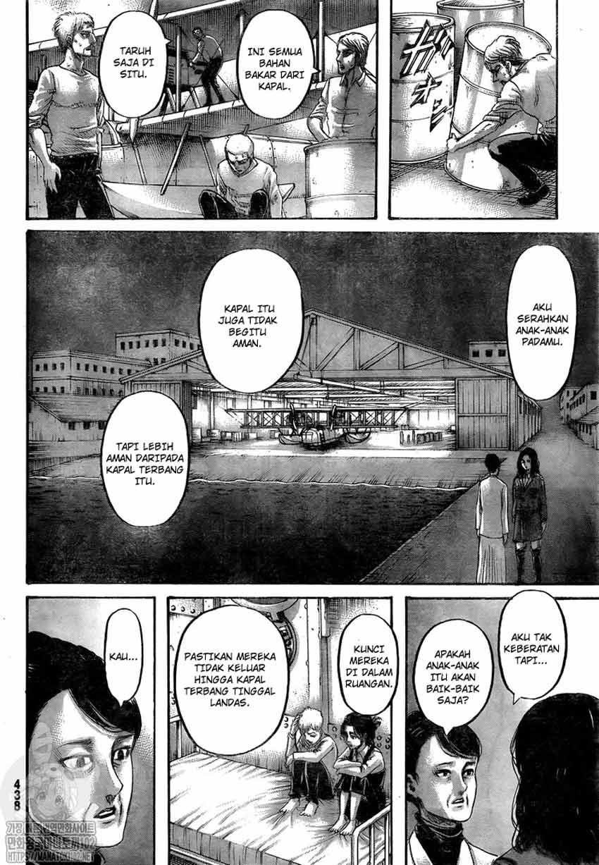 Shingeki no Kyojin Chapter 132.1 Gambar 15