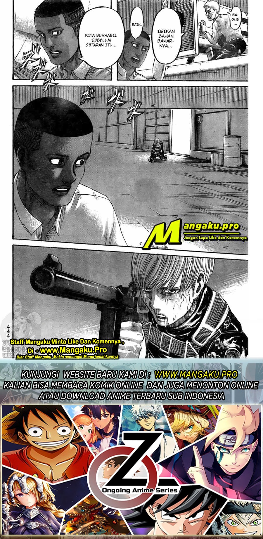 Shingeki no Kyojin Chapter 132.1 Gambar 21