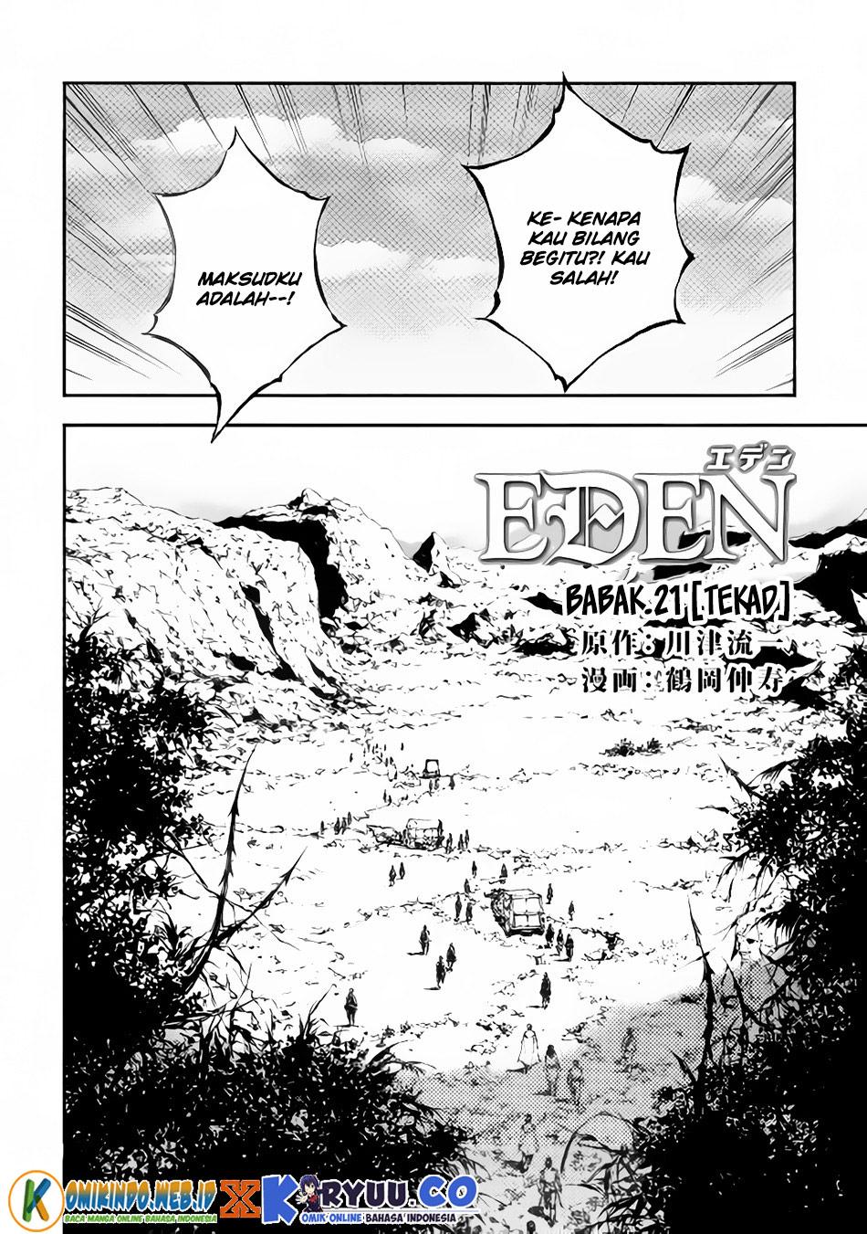 Eden (TSURUOKA Nobuhisa) Chapter 21 Gambar 3