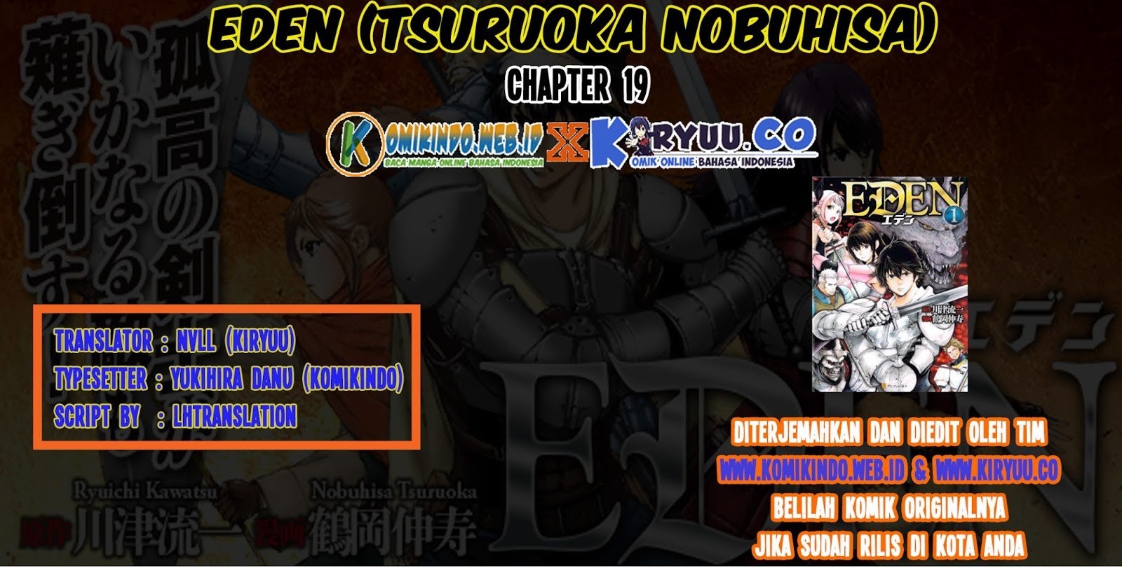 Baca Komik Eden (TSURUOKA Nobuhisa) Chapter 19 Gambar 1