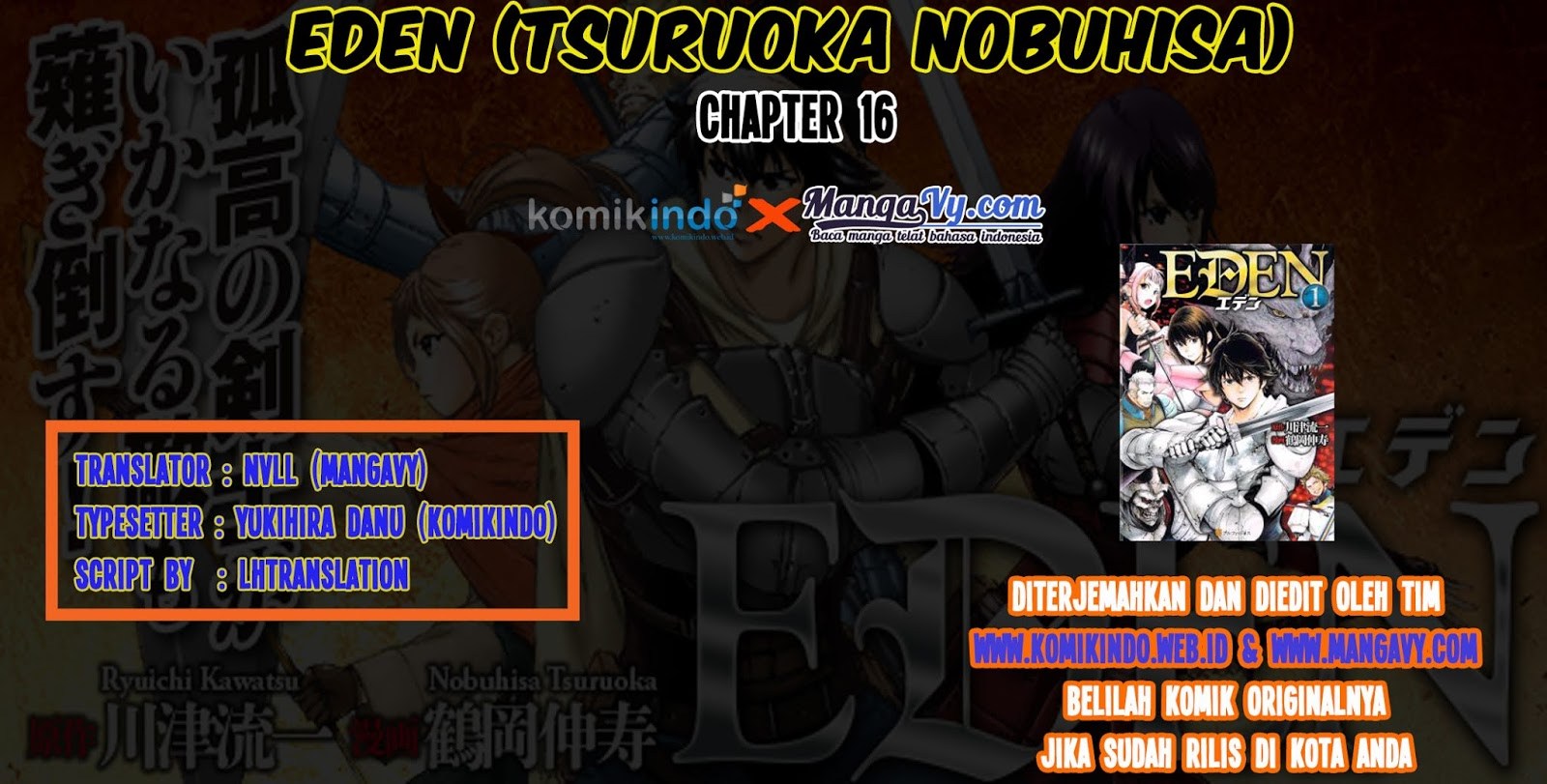 Baca Komik Eden (TSURUOKA Nobuhisa) Chapter 16 Gambar 1