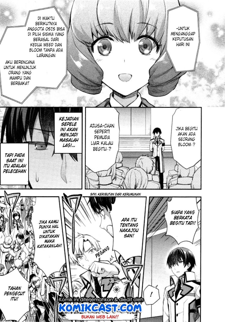 Mahouka Koukou no Rettousei – Kaichou Senkyo-hen Chapter 6 End Gambar 16