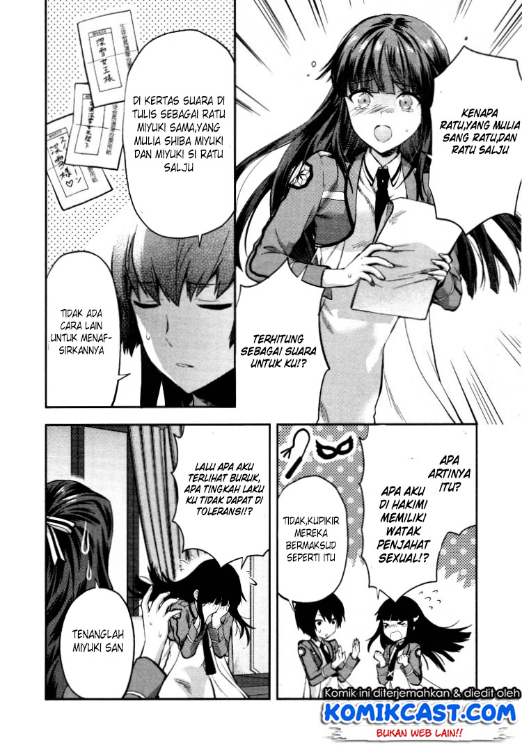 Mahouka Koukou no Rettousei – Kaichou Senkyo-hen Chapter 6 End Gambar 25