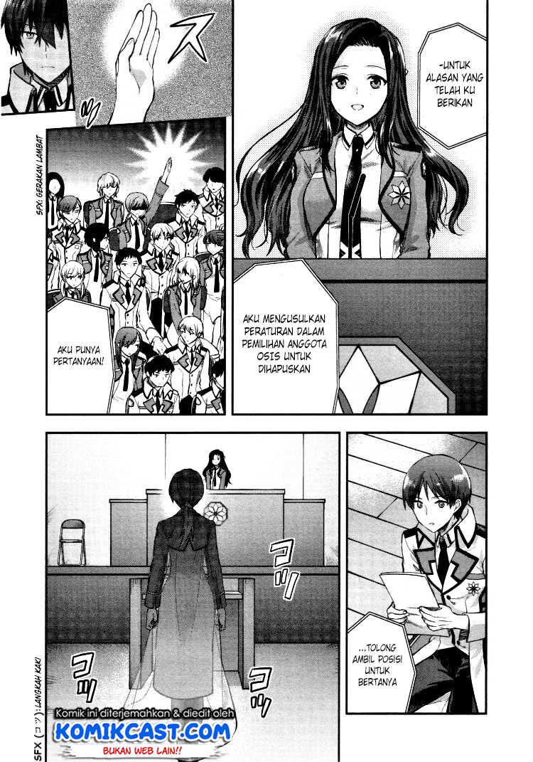 Mahouka Koukou no Rettousei – Kaichou Senkyo-hen Chapter 6 End Gambar 6