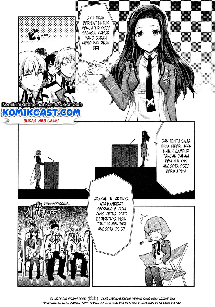 Mahouka Koukou no Rettousei – Kaichou Senkyo-hen Chapter 6 End Gambar 8