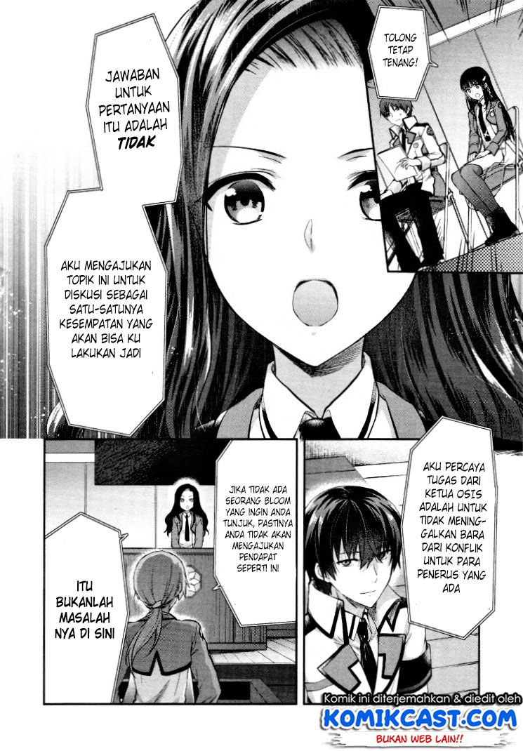 Mahouka Koukou no Rettousei – Kaichou Senkyo-hen Chapter 6 End Gambar 9