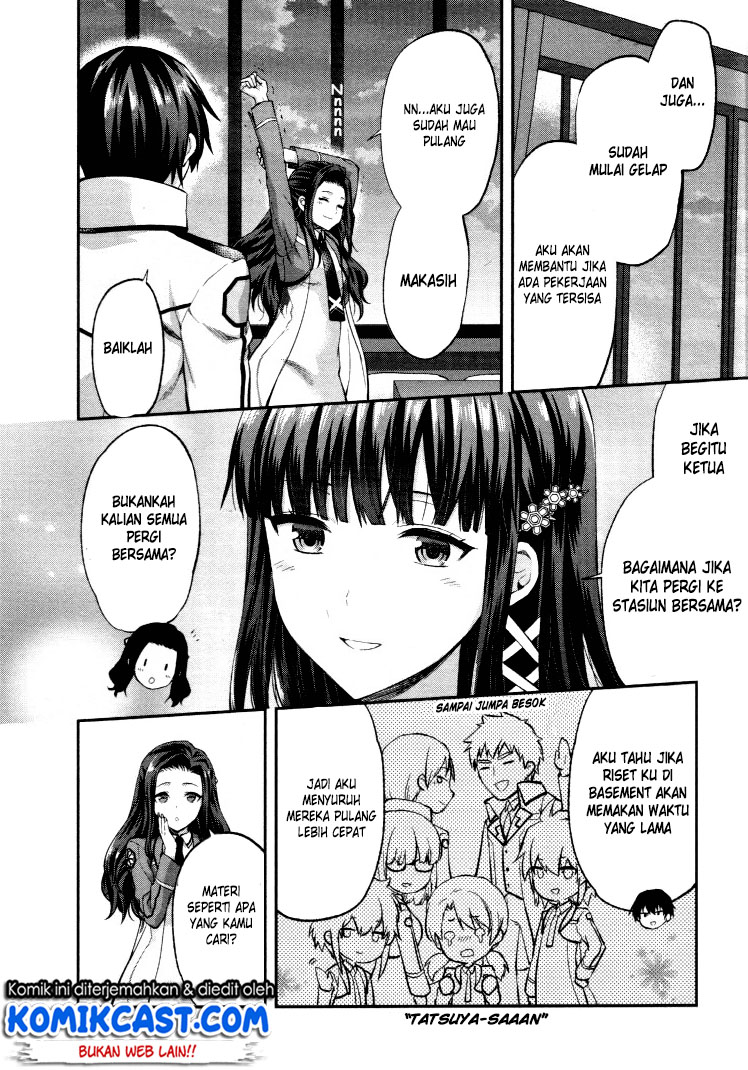 Mahouka Koukou no Rettousei – Kaichou Senkyo-hen Chapter 5 Gambar 9