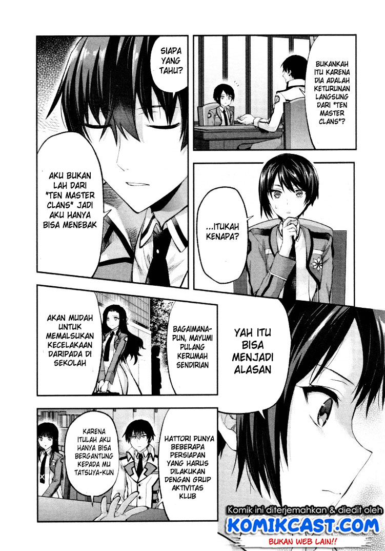 Mahouka Koukou no Rettousei – Kaichou Senkyo-hen Chapter 4 Gambar 14