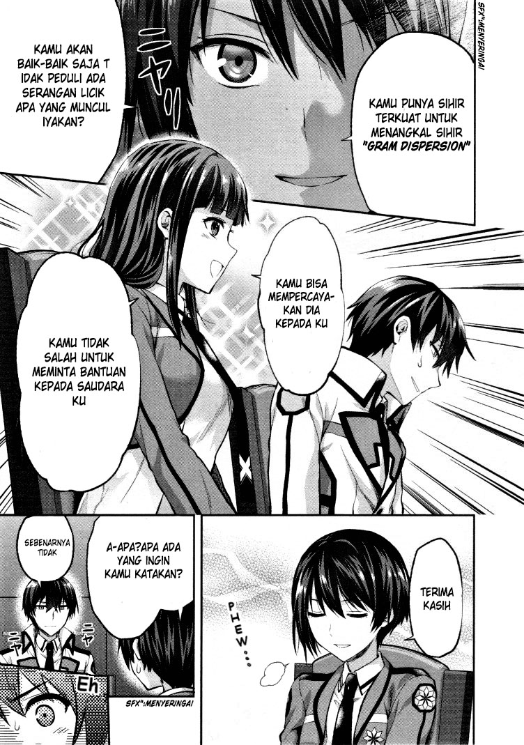 Mahouka Koukou no Rettousei – Kaichou Senkyo-hen Chapter 4 Gambar 15