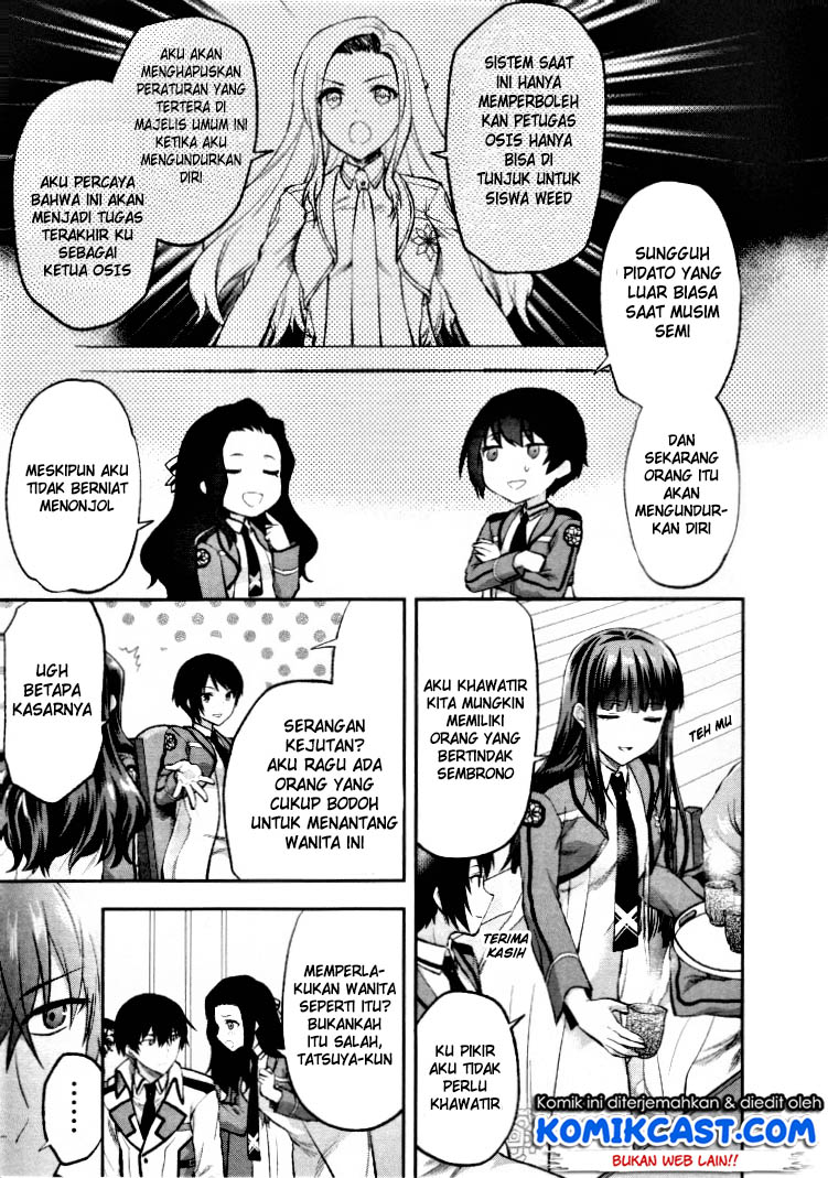 Mahouka Koukou no Rettousei – Kaichou Senkyo-hen Chapter 4 Gambar 6