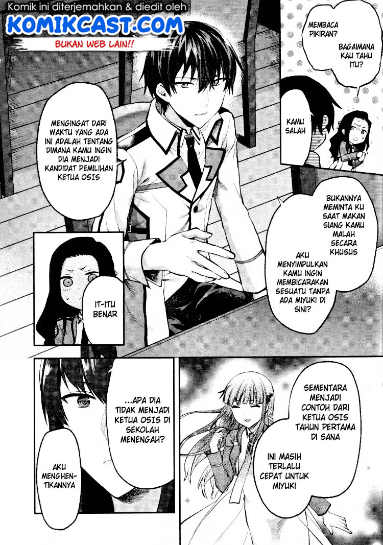 Mahouka Koukou no Rettousei – Kaichou Senkyo-hen Chapter 3 Gambar 7